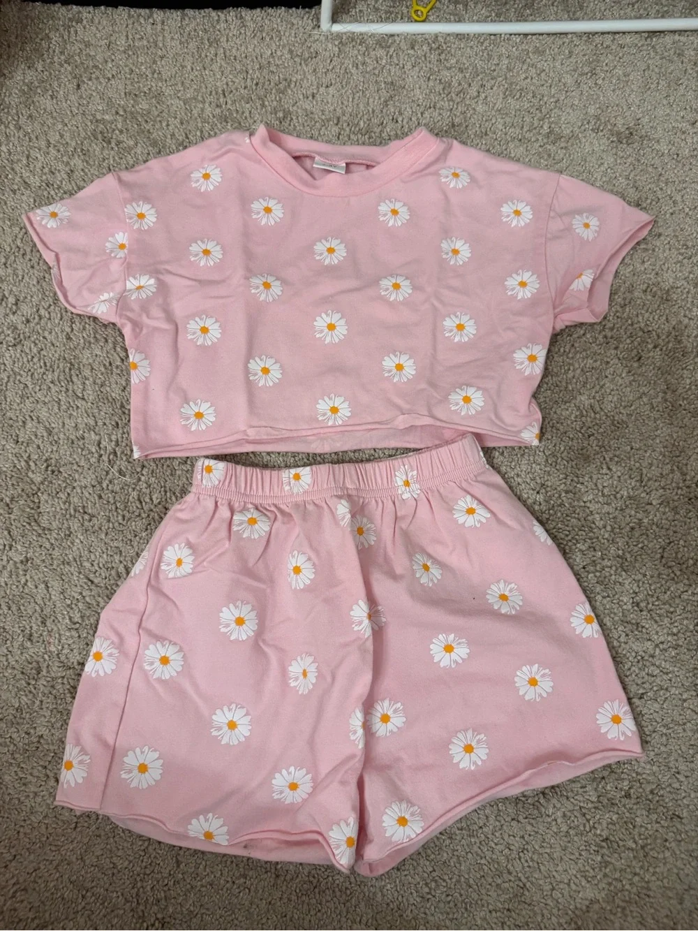 Girls' Pink Daisy Set
